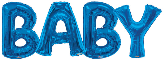 ConverUSA 34" Blue Baby Phrase Balloon Bannner