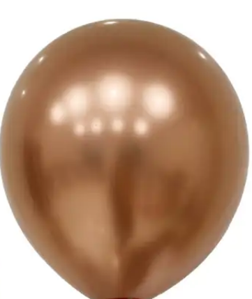 Winntex Premium 12" Metallic Copper Latex Balloon 100ct