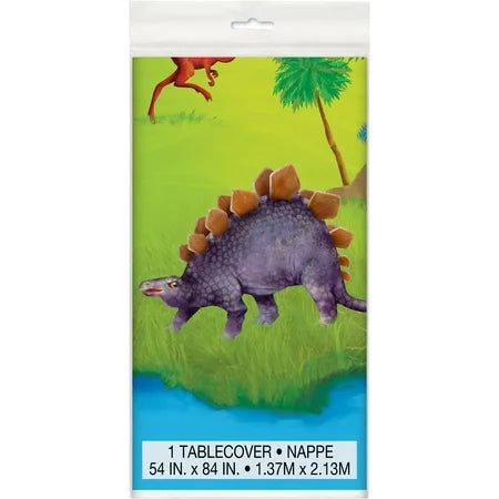 Dinosaur Plastic Table Cover