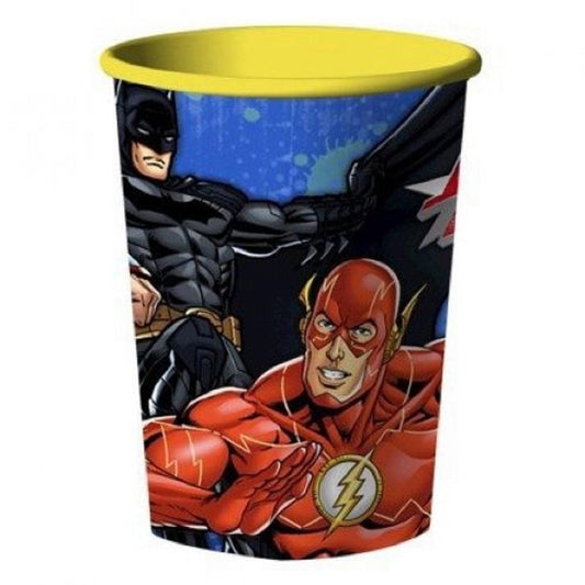 Justice League Favor 16 oz. Plastic Cup