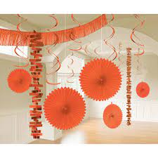 Orange Decorating Room Kit 18pc