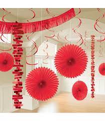 Red Decorating Room Kit 18pc