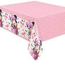 Disney Minnie Mouse Rectangular Plastic Table Cover 54" x 84"