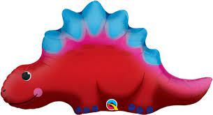 Qualatex 21" Cute and Colorful Stegosaurus Balloon