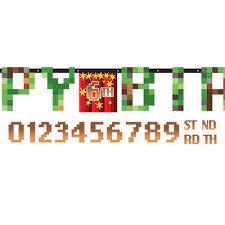 TNT Party Add Your Own Age Birthday Banner 10.5ft