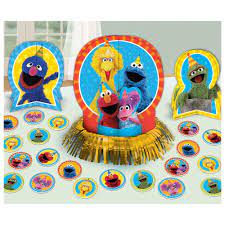 Sesame Street Table Decorating Kit