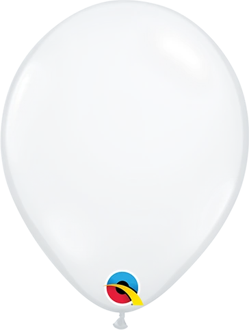 Qualatex 5" Latex Balloon - Diamond Clear - 100ct