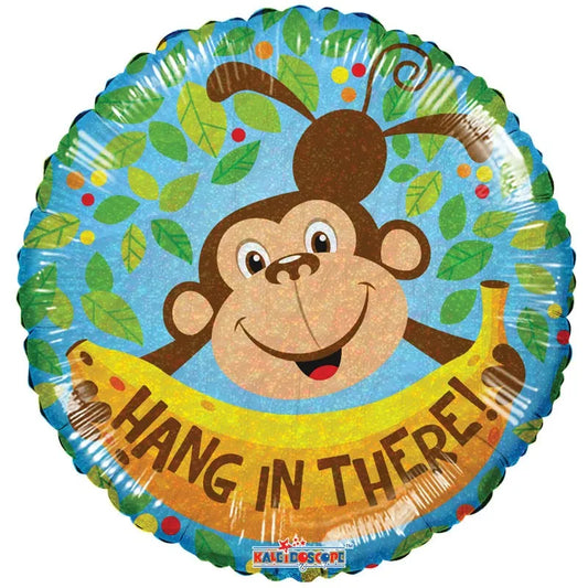 ConverUSA 18" Hang In There! Monkey Balloon