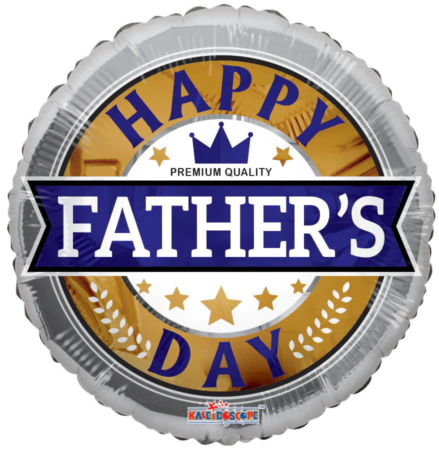 ConverUSA 18" Happy Father's Day Balloon-Flat