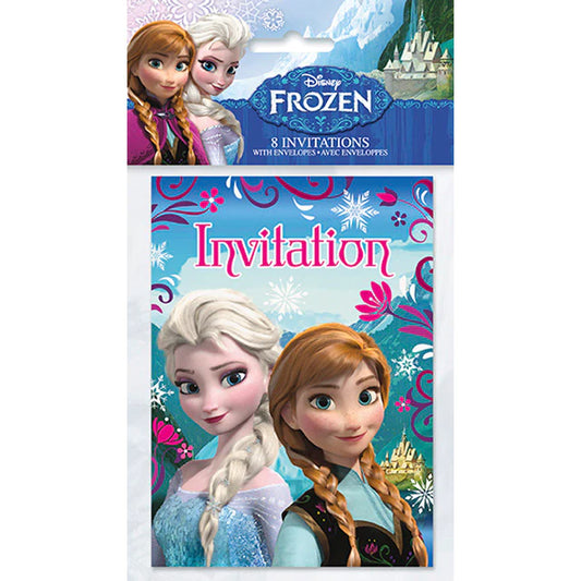 Frozen Invitations 8ct
