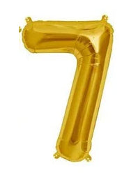 Winner Party 42" Gold Numbers