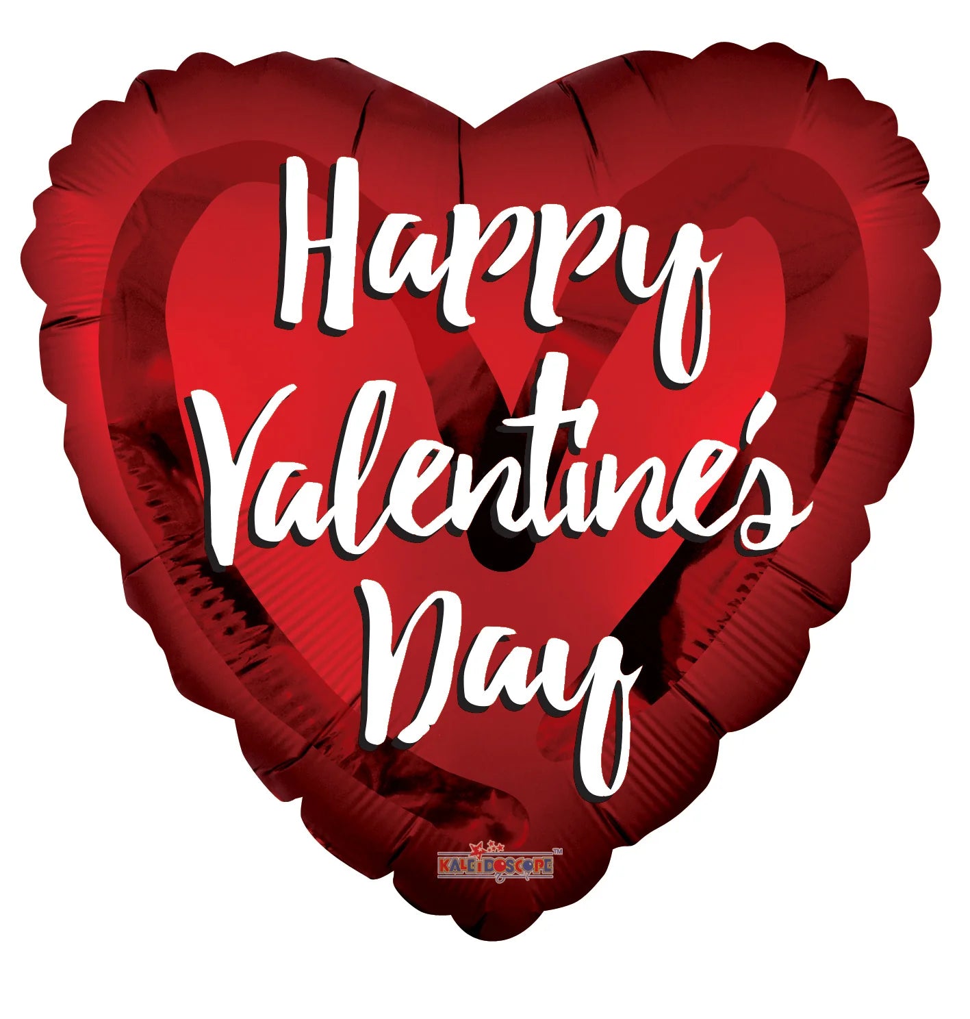ConverUSA 18" Happy Valentine's Day Matte Heart Balloon