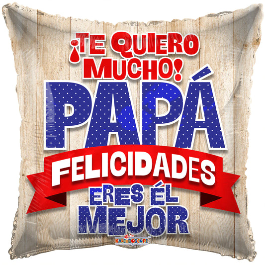 ConverUSA 18" Papa Eres El Mejor Balloon-Flat