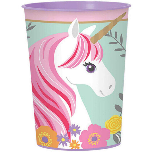 Magical Unicorn 16oz Plastic Cup 1ct
