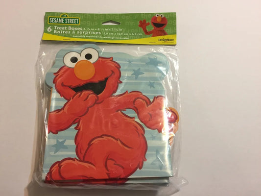 Sesame Street Elmo Treat Boxes 6ct