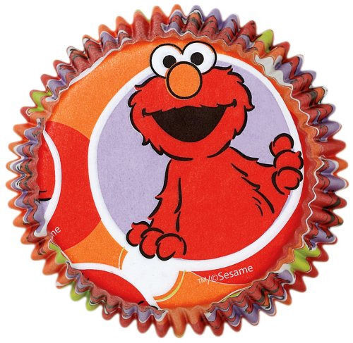 Elmo Sesame Street Cupcake Baknig Cups 50 ct