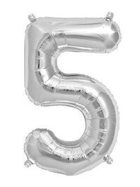 Winner Party 42" Silver Numbers