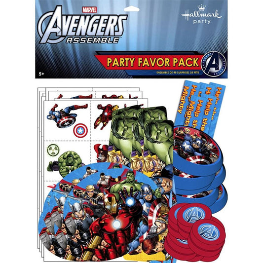 Avengers Assemble Birthday Party 48 pc. Favor Pack