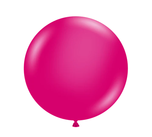 Tuftex 24" Crystal Magenta Latex Balloon