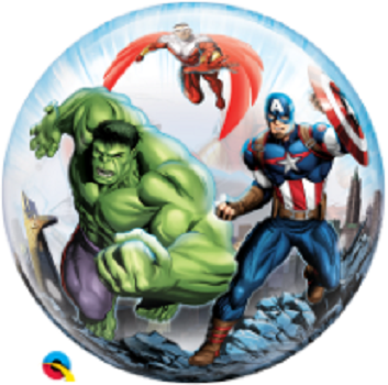 Qualatex 22" Marvel Avengers Bubble balloon