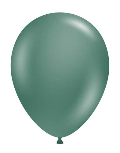 Tuftex 11" Evergreen Latex Balloon 100ct