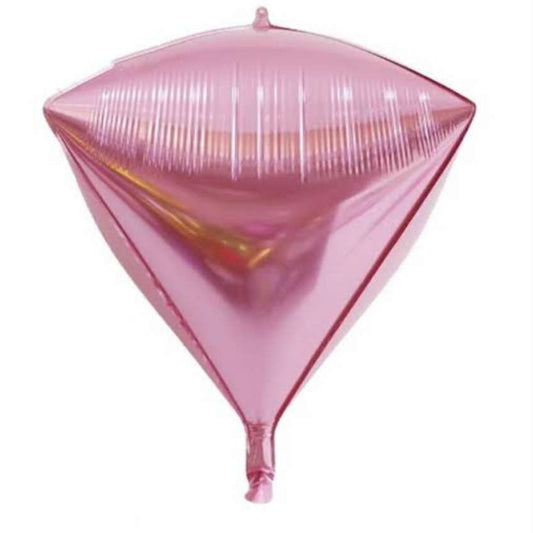 24" Triangular Foil Balloon - Pink
