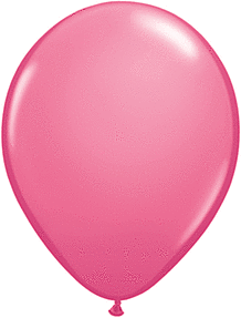 Qualatex 11" Latex Balloon - Rose - 100ct