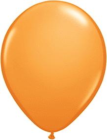 Qualatex 11" Latex Balloon - Orange - 100ct
