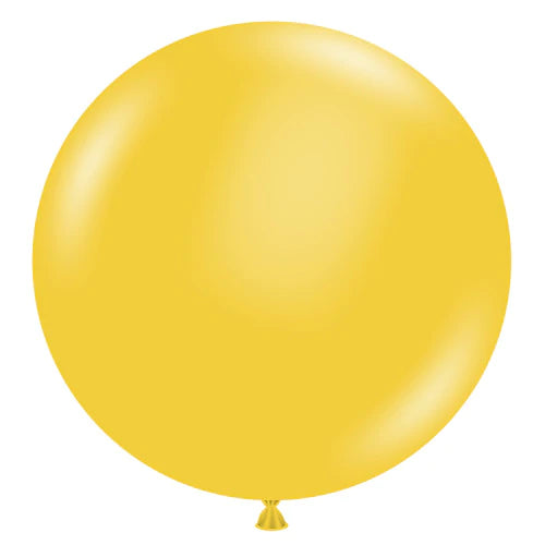 Tuftex 17" Latex Balloon - Goldenrod - 50ct