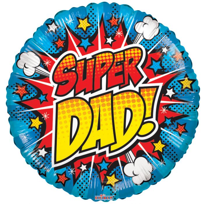 Conver USA 18" Super Dad! - Gellibean Balloon