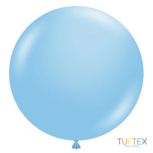 Tuftex 24" Latex Balloon - Baby Blue - 25ct
