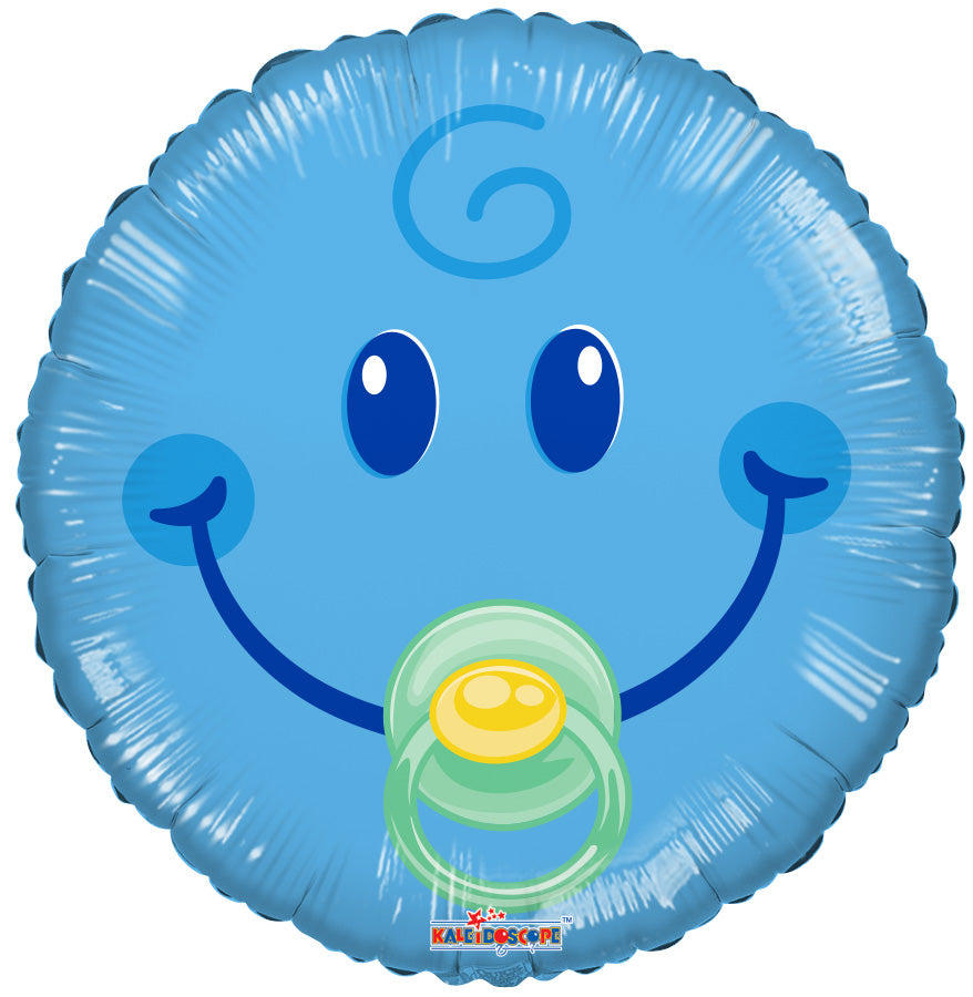 Conver USA 18" Smiley Baby Boy Balloon