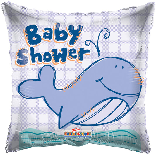 Conver USA 18" Baby Shower Whale Balloon