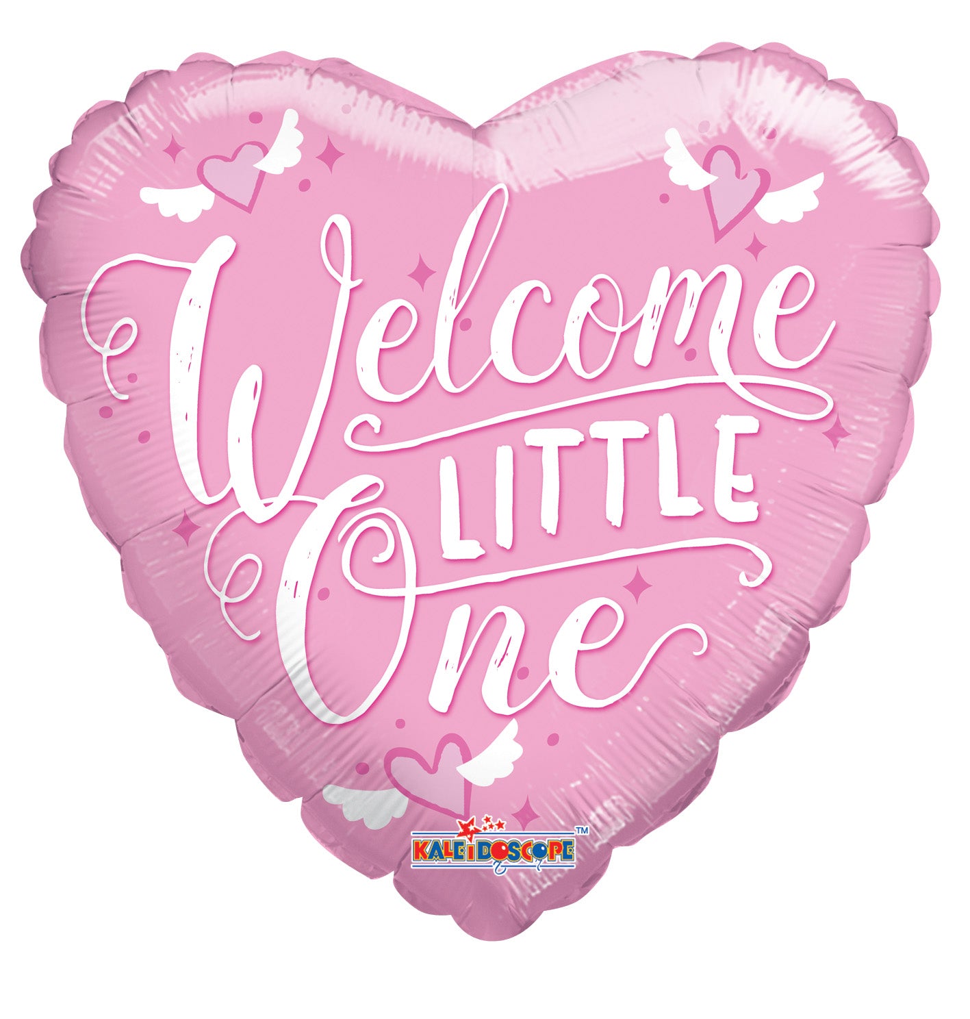 Conver USA 18" Welcome Little One Pink Heart Balloon