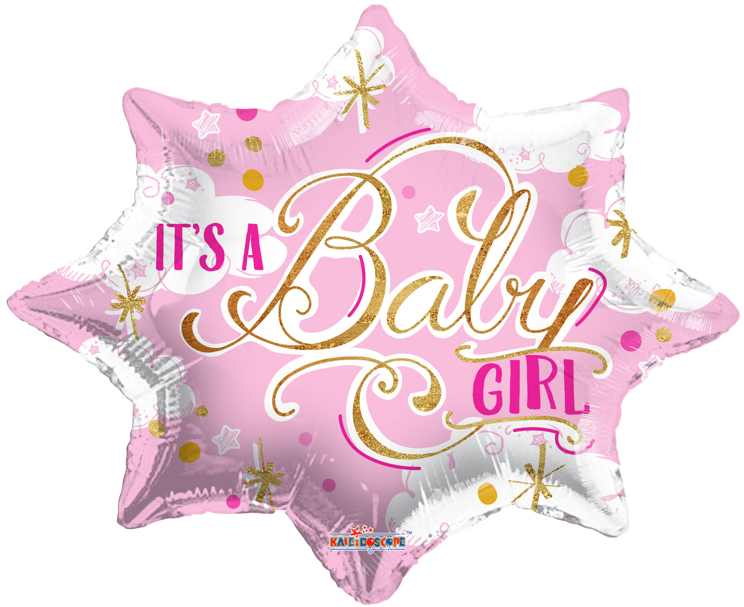 Conver USA 18" It's A Baby Girl Shape Balloon