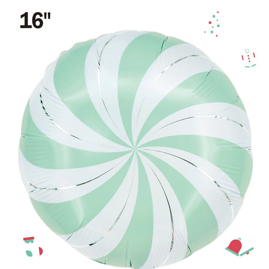 Winner Party 16"Mint Green Candy Foil Balloon