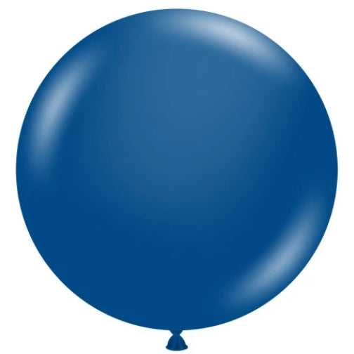 Tuftex 24" Crystal Sapphire Blue Latex Balloon 25ct