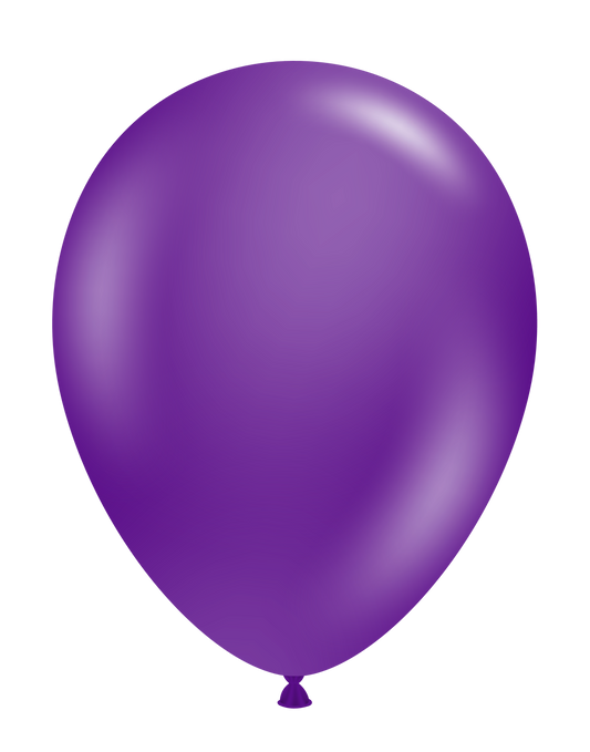 Tuftex 11" Latex Plum Purple 100ct