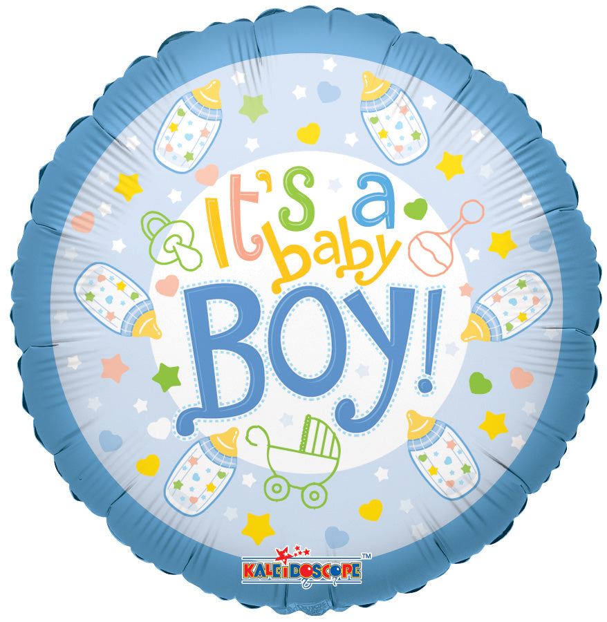Conver USA 18" It's A Baby Boy Bottle Balloon