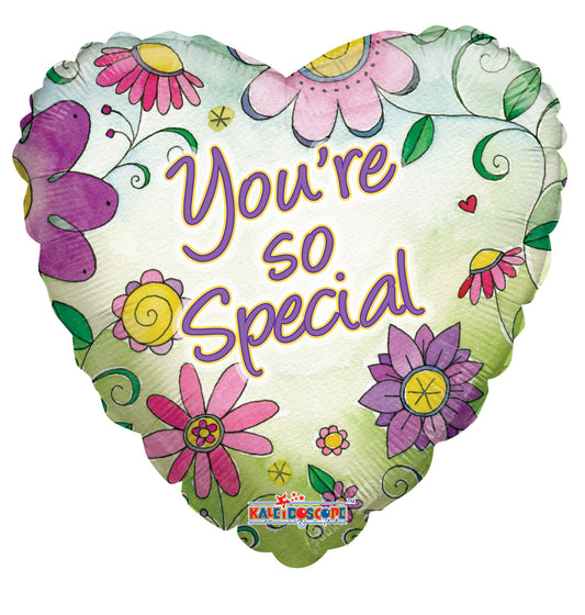 Conver USA 18" Heart Shape You're so Special Foil Balloon