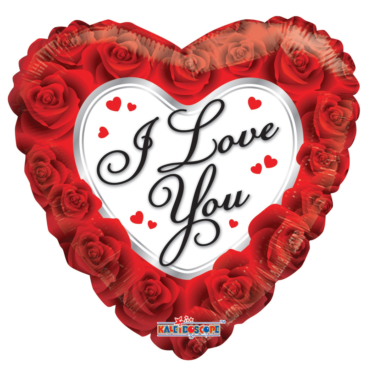 ConverUSA 18" I Love You Rose Heart Balloon