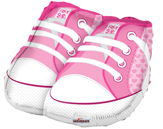 Conver USA 18" Pink Baby Shoes Balloon