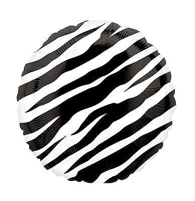 Anagram 18" Zebra Print Balloon