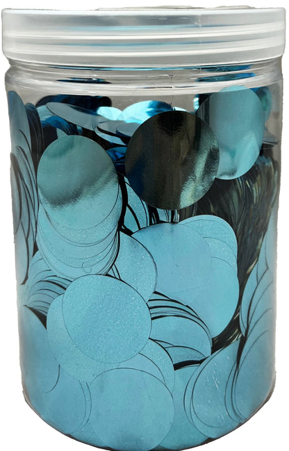 2.5cm Metallic Foil Confetti Jar
