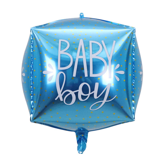 Winner Party 22" Baby Boy Cube Balloon