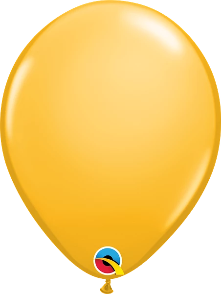 Qualatex 11" Latex Balloon - Goldenrod -100ct