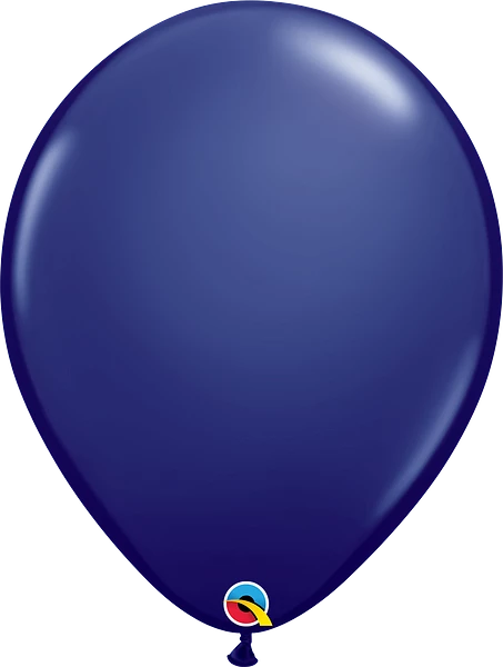 Qualatex 16" Latex Balloon - Navy - 50ct