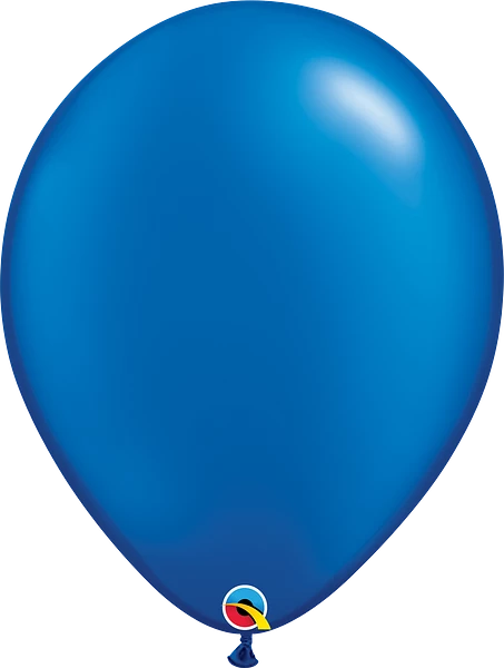Qualatex 11" Latex balloon - Pearl Sapphire Blue - 25ct