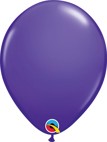 Qualatex 5" Latex Balloon - Purple Violet - 100ct