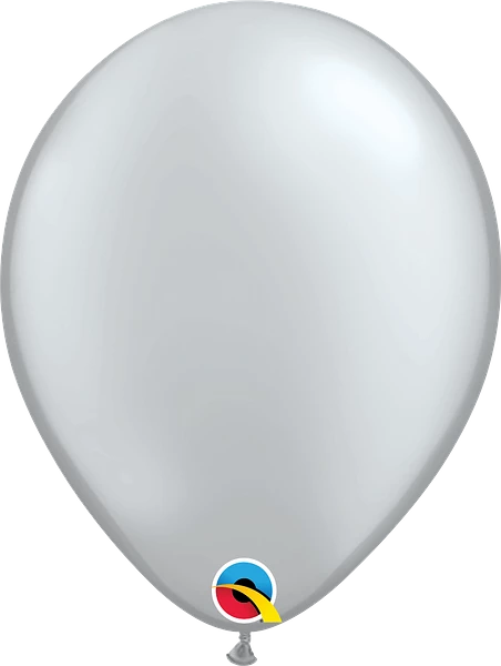 Qualatex 11" Latex Balloon - Silver - 25ct
